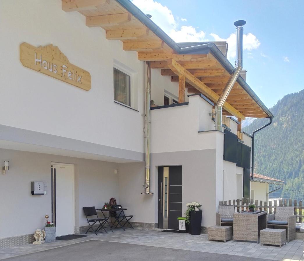 Apartmán Haus Felix Pettneu am Arlberg Exteriér fotografie